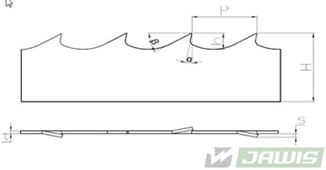 ЛЕНТОЧНАЯ ПИЛА ARMOTH GTP 40x1,1x4800 ROH