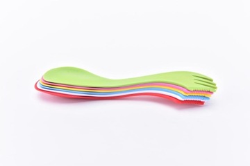 6x КОМБО-СТОЛОВЫЕ ПРИБОРЫ SPORK 3в1 РАСПРОДАЖА!