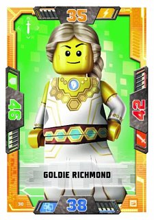 karta nr 30 Goldie Richmond lego nexo knights 2