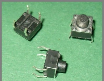 Przełącznik TACT SWITCH 6x6mm h= 5mm 10szt(1801)