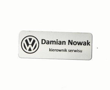 Identyfikator imienny Personalny - Zapinka Żabka - Grawer laserowy