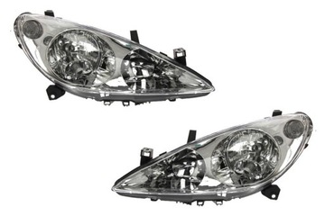 фото ориг. №1, Headlights lantern peugeot 307 01-05 з fog+engine
