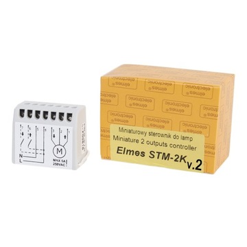 STM-2K ver.2 Sterownik urządzeń 230VAC - ELMES