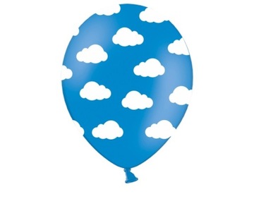Balony Chmurki Roczek Urodziny