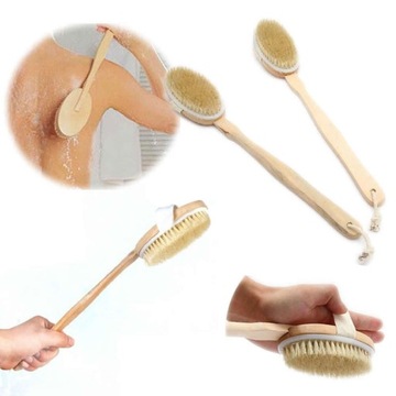 ПИЛИНГ ДЛЯ ТЕЛА ЩЕТКА ДЛЯ МЫТЬЯ SIZAL WOOD ECO