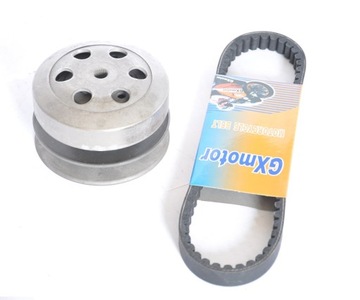 SPRZEGLO KOMPLETNE SKUTERY 4T + DZWON GY6 + PASEK