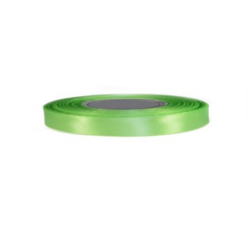 Tasiemka satynowa 6mm 32mb LIMONKA 8072 wstążka