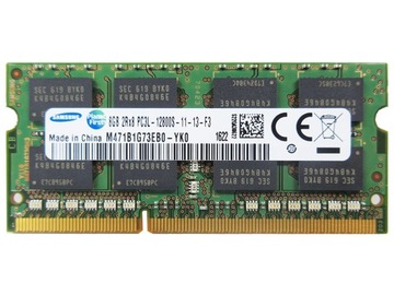 PAMIĘĆ RAM SAMSUNG DDR3 8GB 2Rx8 PC3L 12800S 1600