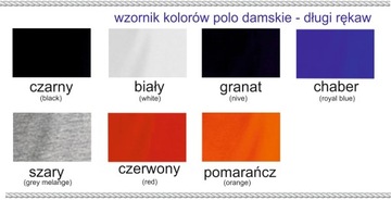 KOSZULKA POLO dł.rękaw Wys.Jakość fartuch M