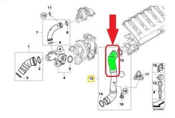 КАБЕЛЬ ИНТЕРКУЛЕРА BMW 5 E60 E61 525d 530d xd