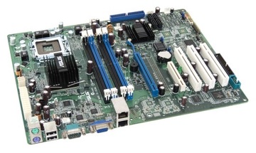 PŁYTA GŁÓWNA ASUS P5BV-C s775 DDR2 PCI PCIe 2xRJ45