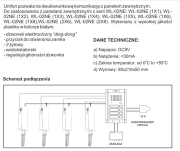 МУЛЬТИ-ТЕНДЕНТСКАЯ ИНТЕРФОННАЯ ТРУБКА UNIFONE AD-5002