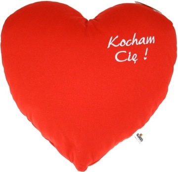 Poduszka serce Kocham Cię Love - 40cm