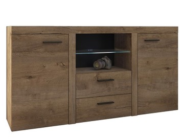 Komoda ROCO XL 4 kolory pojemna SALON opcja LED