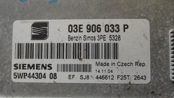 IBIZA III 1.2 FACELIFT 6L JEDNOTKA 03E906033P
