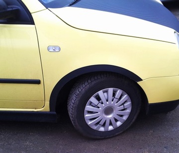 VW LUPO 98-05 * Молдинги колесных арок, серпы, 4 шт+