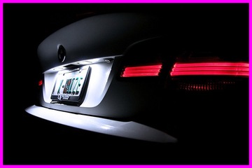 SVĚTLA LED TABULKY SPZ BMW E63 F12 F13