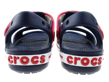 Сандалии Crocs Crocband Sandal 12856, темно-синие, размер 32-33