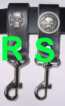 ПЕТЛЯ С ДЕКОРАЦИЕЙ для ремня из НАТУРАЛЬНОЙ КОЖИ