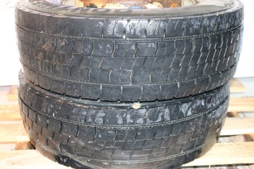 ШИНЫ CONTINENTAL 245/70 R17,5 2 ШТ. + ДИСКИ 8 ШИПОВ