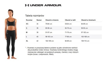 ЛЕГИНГИ ДЛЯ СПОРТИВНОГО ФИТНЕСА ЖЕНСКИЕ UNDER ARMOR 7/8 S