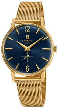 Zegarek męski Festina Extra 20253/2 WR30 złoty