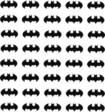 40szt Nietoperze Batman naklejki 160-8 B