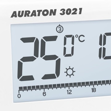 AURATON 3021P, Проводной регулятор температуры