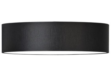 Lampa plafon żyrandol sufitowa LED E27 ABAŻUR walec 50 KOLORÓW 80cm