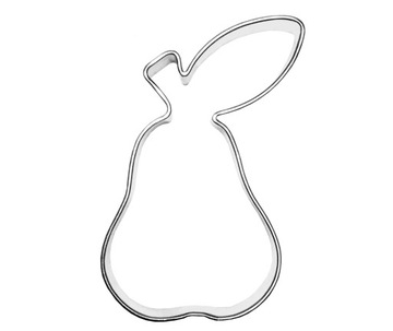 Foremka Gruszka 5,2 cm, wykrawacz do ciastek