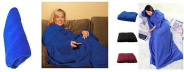 ОДЕЯЛО С РУКАВАМИ ДЛЯ СПАЛЬНИ, БАННЫЙ ХАЛАТ POLAR SNUGGIE, ХИТ