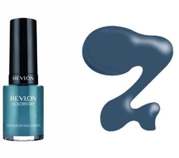 REVLON lakier żel ColorStay Longwear blue slate280