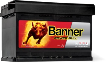 Akumulator Banner Power Bull 12V 72Ah 670A P7209