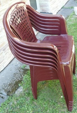 Bordowy Garden Furniture Set 6+1 Стол Стол Андрелла