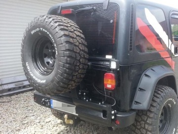 JEEP WRANGLER TJ MOCOWANIE KOŁA ZAPASOWEGO UCHWYT