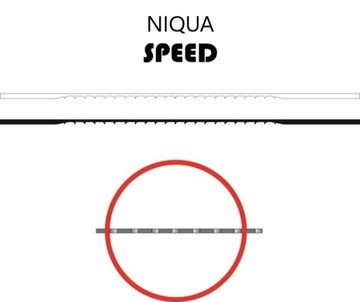 SPEED N9 Пильные полотна по дереву Niqua 12 шт.