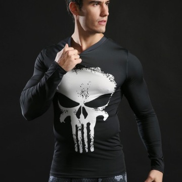 Термоактивная футболка PUNISHER GYM MARVEL L