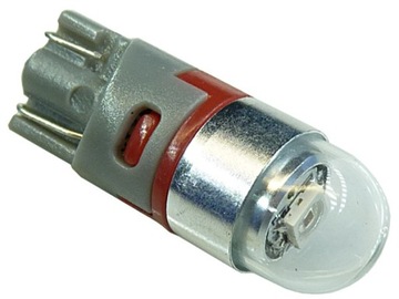 żarówka LED T10 Cree UHP w5w R10 czerwona 12v 24v