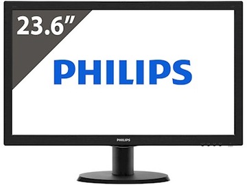 NOWY MONITOR PHILIPS LED 23,6