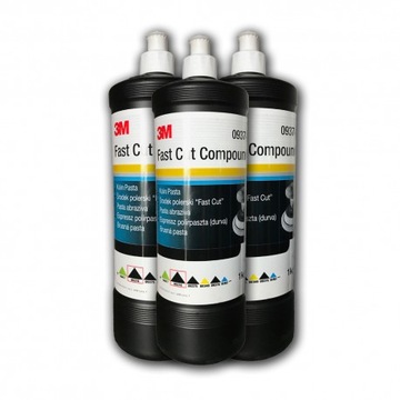 3M 9374 Полировальная паста Fast Cut, 1 кг, белая пробка