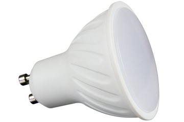 Żarówka LED GU10 5W 4500K BIAŁA NEUTRALNA 550lm 120° Wydajna PREMIUM CCD