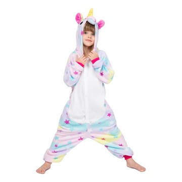 Пижама UNICORN Детская Комбинезон Kigurumi 128 134