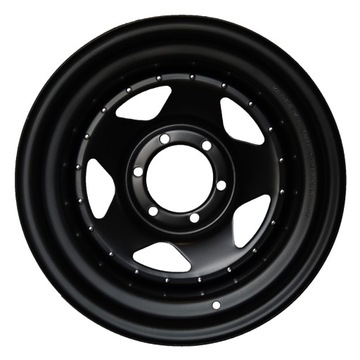 FELGI STALOWE CZARNY MAT 16X8 6X139,7 ET-25 NISSAN