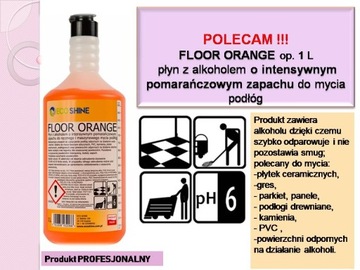 FLOOR ORANGE 1л жидкость для чистки полов ORANGE