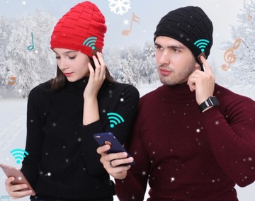 ЗИМНЯЯ ШАПКА BLUETOOTH + МИКРОФОН В ПОДАРОК!