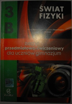 Świat fizyki 3B zeszyt przedmiotowo-ćwiczeniowy