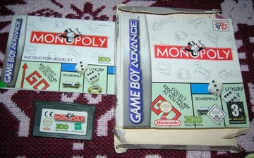 Gra na GBA monopoly komplet z anglii