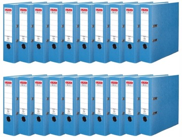 20x Segregator HERLITZ Q.file A4 80 aqua