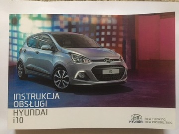 HYUNDAI i10 Руководство пользователя на польском языке, 2013 г., новое