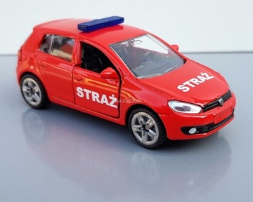 SIKU 1437 FIRE BRITAIN VW GOLF 2.0 TDI PL ВЕРСИЯ